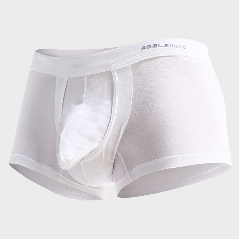 Men's Elephant Nose Dual Pouch Trunks
