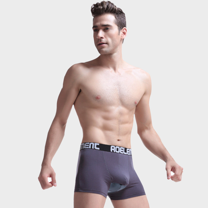 Men's Push Down Dual Pouch Trunks-3 Pack