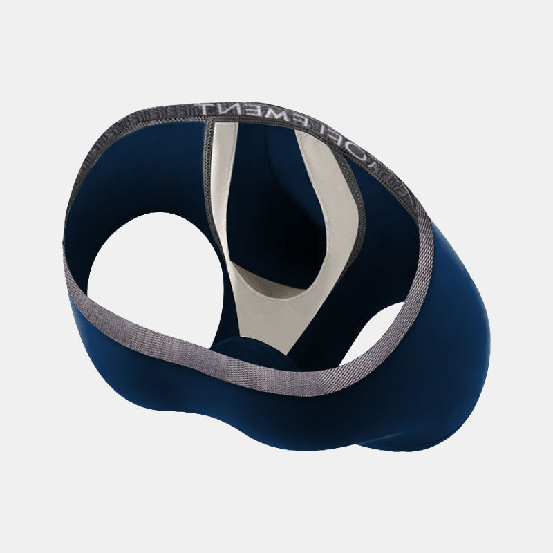 Aoelement Men's U Shaped Pouch Trunks-3 Pack