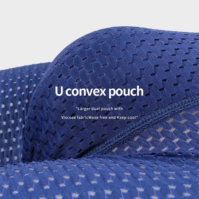 Aoelement Mesh Boxer brief With U Convex Pouch-3 Pack