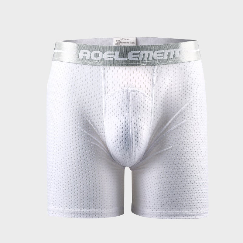 Aoelement Mesh Boxer brief With U Convex Pouch-3 Pack