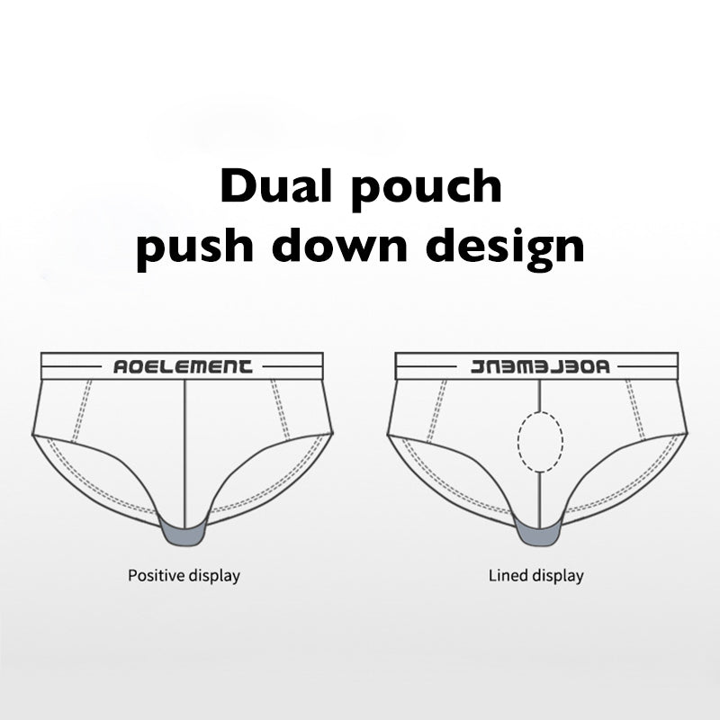 Men's Eagle Dual Pouch Briefs - 3 Pack