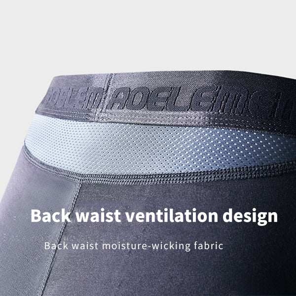 Men's 2-in-1 Kangaroo Dual Pouch Thermal Leggings