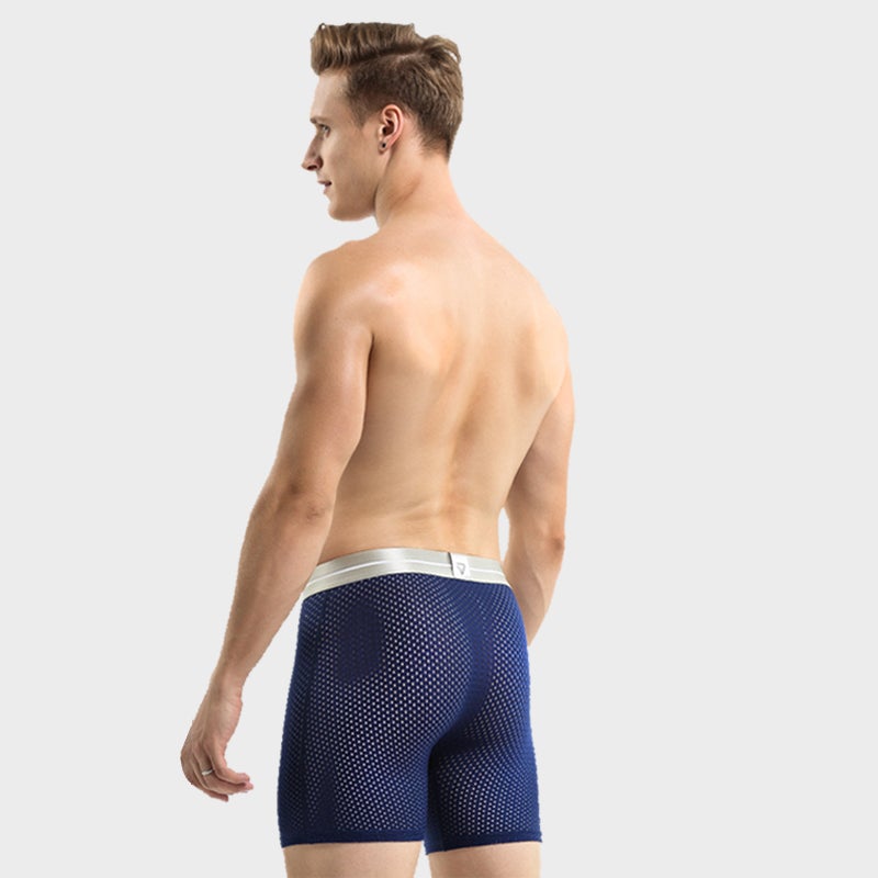 Aoelement Mesh Boxer brief With U Convex Pouch-3 Pack