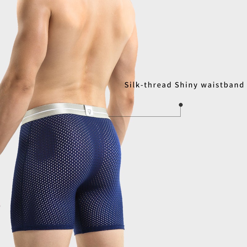 Aoelement Mesh Boxer brief With U Convex Pouch-3 Pack